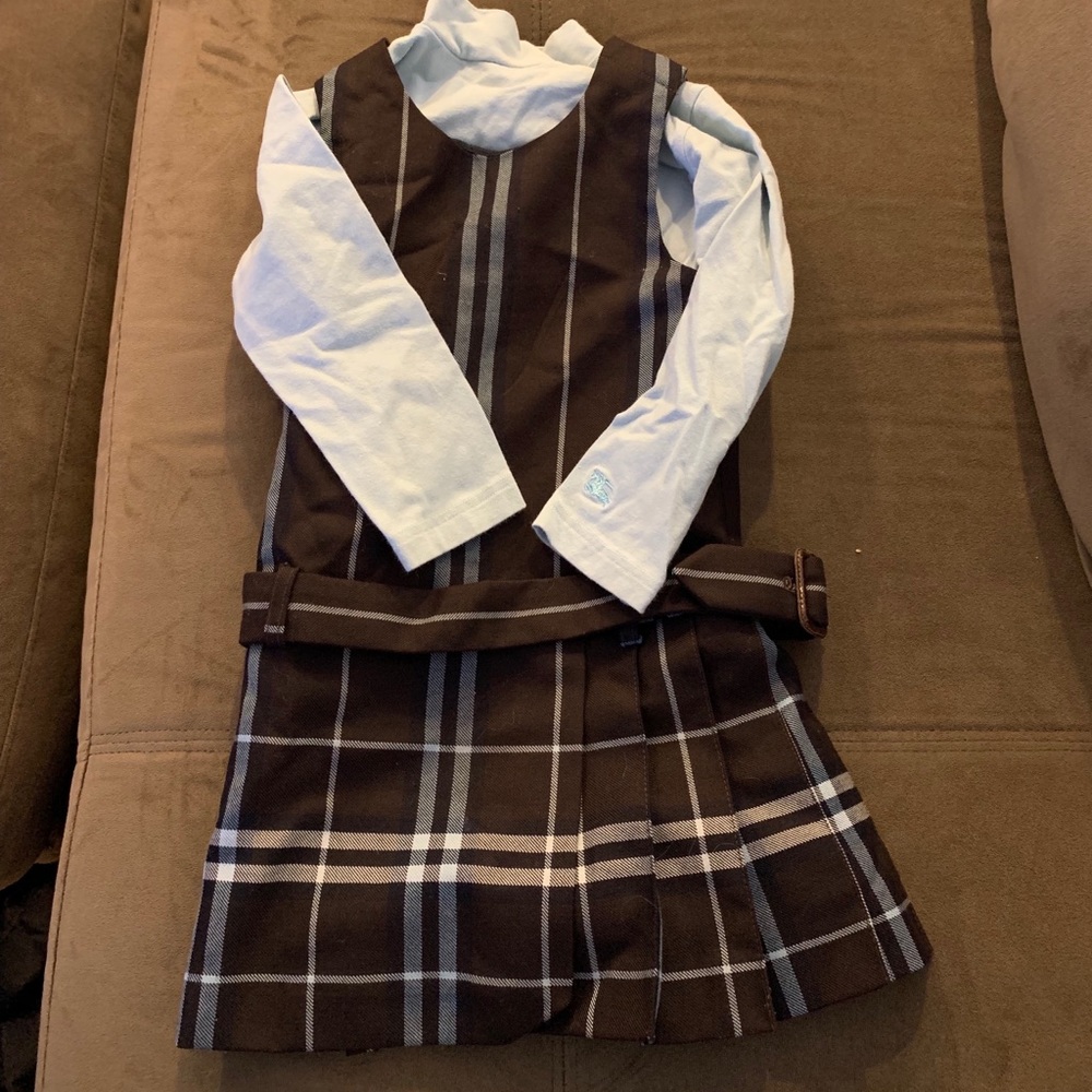 Little girls size 4 Burberry dress